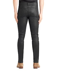 Greyson Coated Skinny Fit Jeans Noir