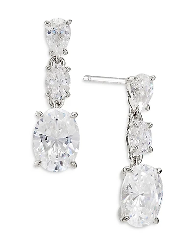 Nadri Emilia Cubic Zirconia Drop Earrings