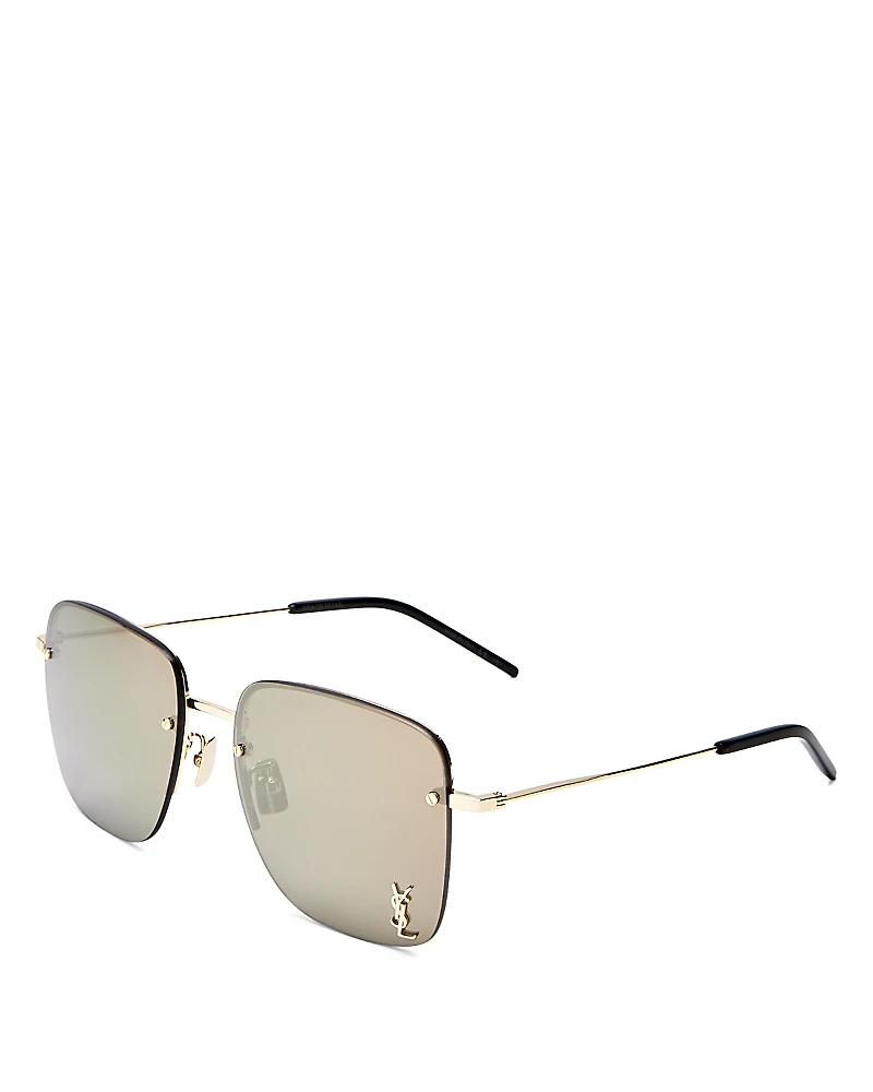 Saint Laurent Square Sunglasses, 58mm