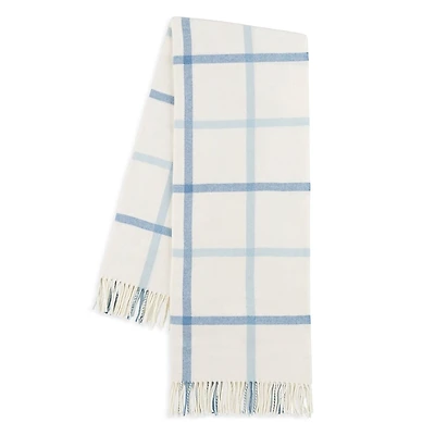 Lands Downunder Plaid Cotton Blend Throw