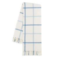 Lands Downunder Plaid Cotton Blend Throw