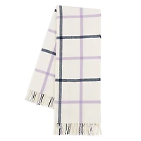 Lands Downunder Plaid Cotton Blend Throw
