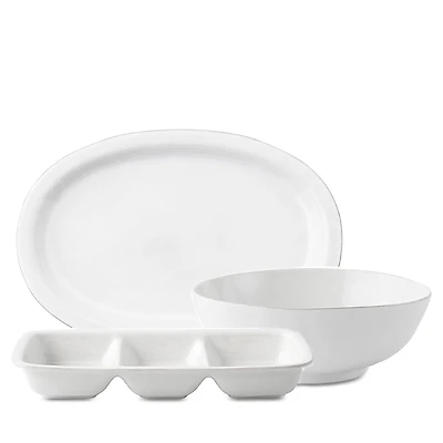 Juliska Puro Whitewash 3 Pc Essential Serving Set
