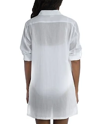 Island Fare Resort Camp Shirt Cover Up