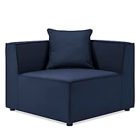 Modway Saybrook Outdoor Patio Upholstered Sectional Sofa Corner Chair