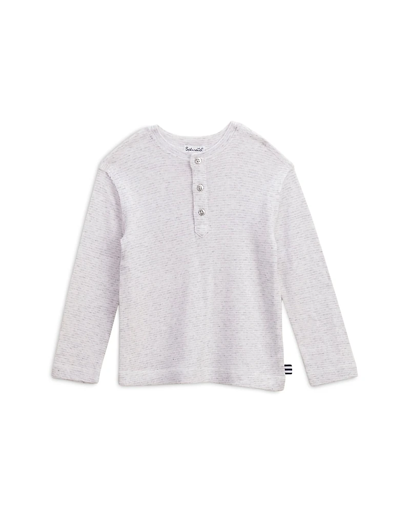 Splendid Boys' Yarn Dyed Striped Henley Tee - Little Kid