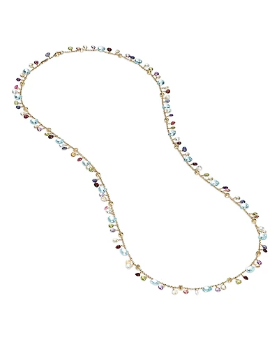 Marco Bicego 18K Yellow Gold Paradise Mixed Gemstone Long Necklace, 36