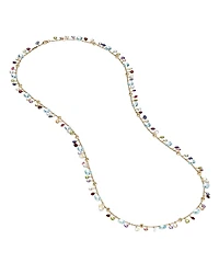 Marco Bicego 18K Yellow Gold Paradise Mixed Gemstone Long Necklace, 36