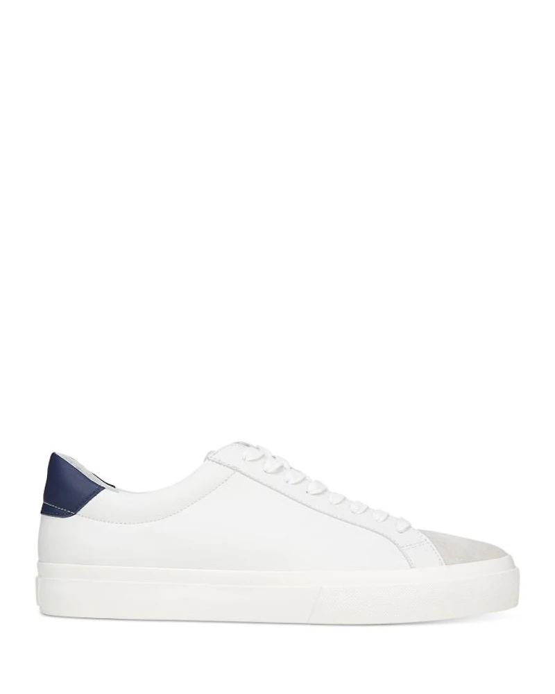 Men's Fulton Leather & Suede Low Top Lace Up Sneakers