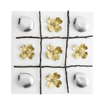Michael Aram Dogwood Tic Tac Toe Set