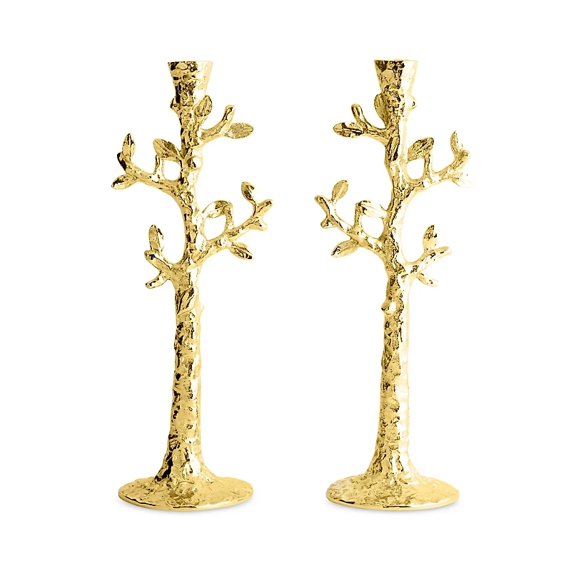 Michael Aram Tree of Life Candle Holders, Set of 2