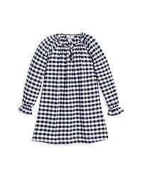 Petite Plum Girls' Delphine Gingham Nightgown - Baby, Little Kid, Big Kid