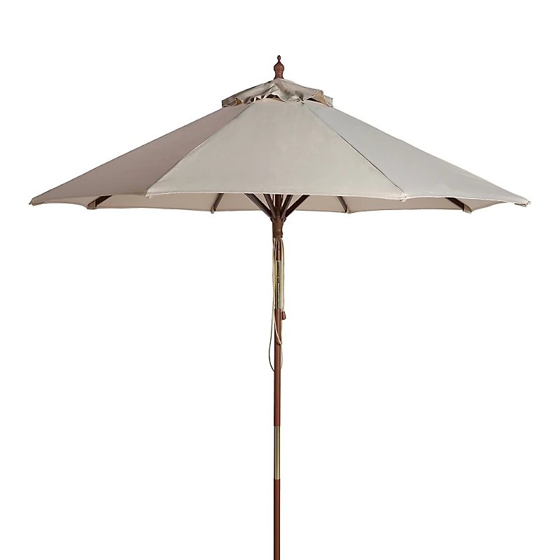 Safavieh Bethany 9 Ft Wooden Umbrella