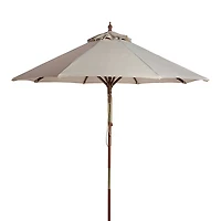Safavieh Bethany 9 Ft Wooden Umbrella