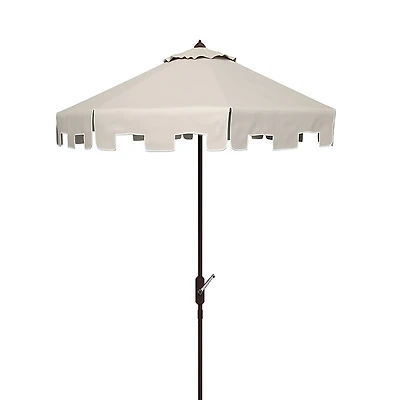 Safavieh Zimmerman 11 Ft Crank Market Umbrella