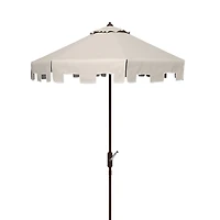Safavieh Zimmerman 11 Ft Crank Market Umbrella