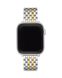 Michele Two-Tone 18K Bracelet Band for Apple Watch, 38/40/41mm and 42/44/45/49mm