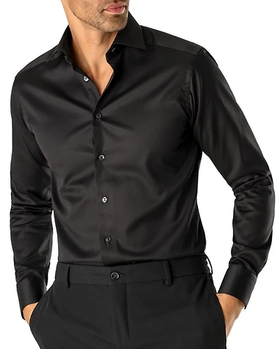 Slim Fit Signature Twill Dress Shirt