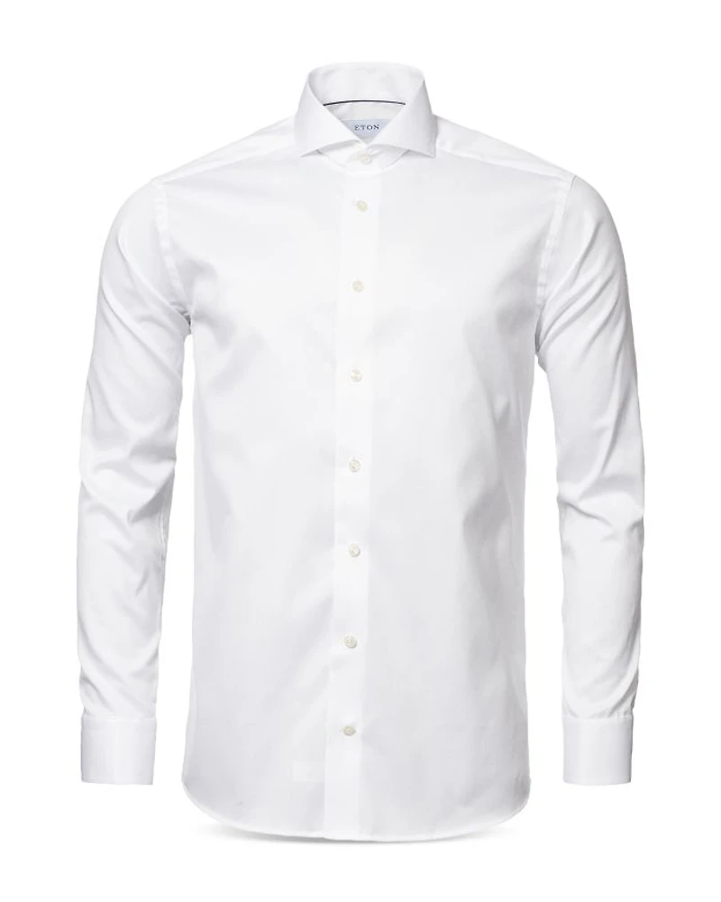 Slim Fit Signature Twill Dress Shirt