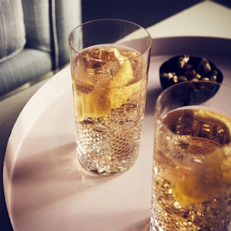 Irish Lace Highball Glass, Set of 2