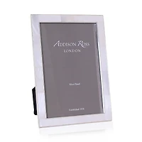 Addison Ross Shell & Silver Plated 4 x 6 Picture Frame