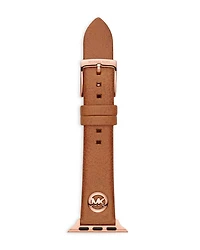 Logo Charm Leather 38-40mm Band for Apple Watch®