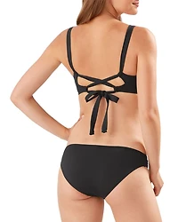 Shirred Hipster Bikini Bottom