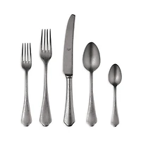 Dolce Vita Pewter Oro Nero 5-Piece Place Setting