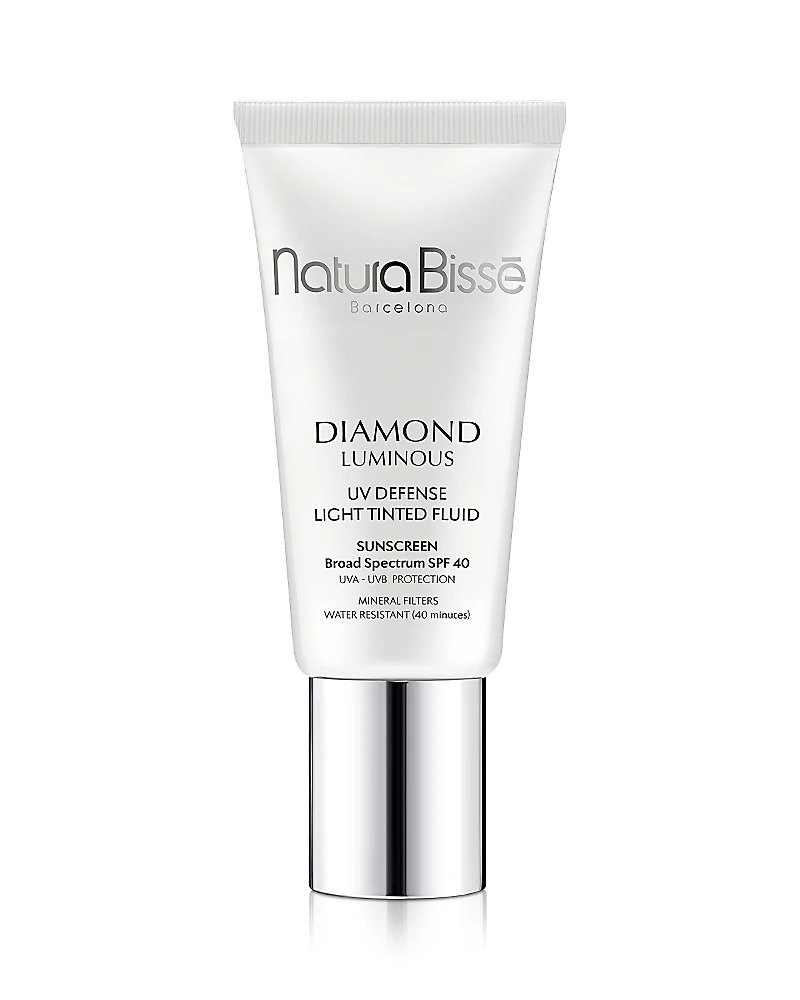 Natura Bisse Diamond Luminous Uv Defense Light Tinted Fluid Sunscreen Spf 40 1 oz.