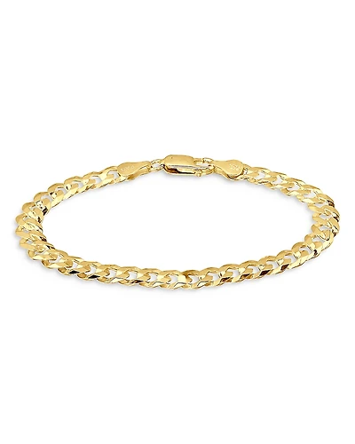 Aqua Cuban and Curb Link Chain Bracelet - Exclusive