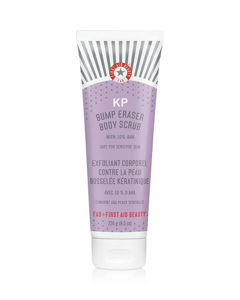 KP Bump Eraser Body Scrub with 10% AHA - Exfoliant for Keratosis Pilaris