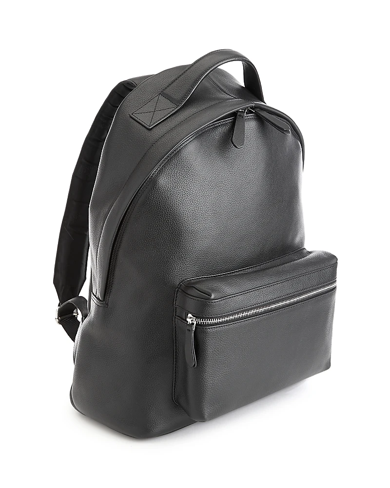 Royce New York 13 Laptop Pebbled Leather Backpack