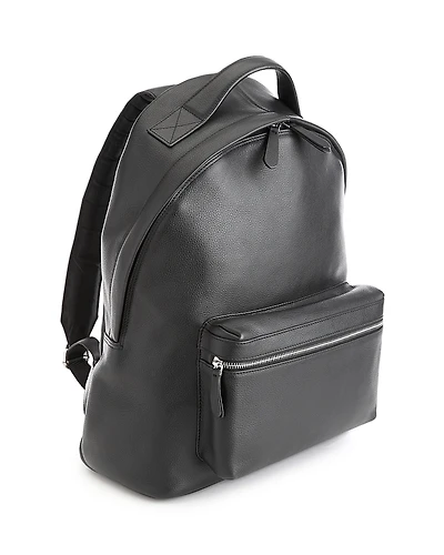 Royce New York 13 Laptop Pebbled Leather Backpack
