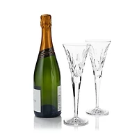 Lismore Toasting Flutes, Set of 2