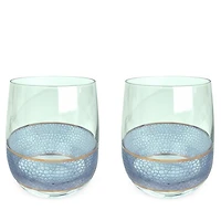 Set of 2 Panthera Glass Rock Glasses