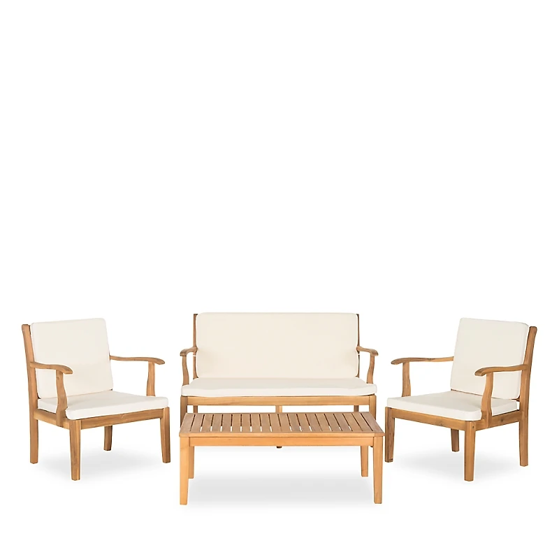 Safavieh Fresno 4-Piece Outdoor Living Set