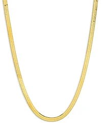 Zoe Lev 14K Yellow Gold Herringbone Chain Necklace, 18