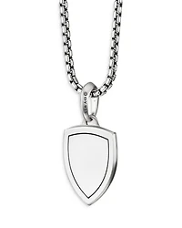 Sterling Silver & Pavé Diamond St. Michael Medallion Amulets