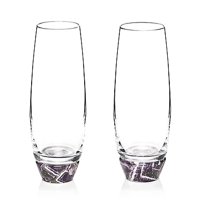 Anna new york Elevo Champagne Glass, Set of 2