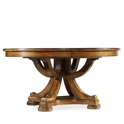 Hooker Furniture Tynecastle Round Pedestal Dining Table