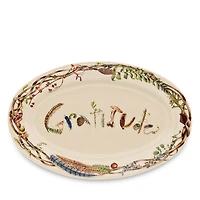 Forest Walk Gratitude 15" Platter