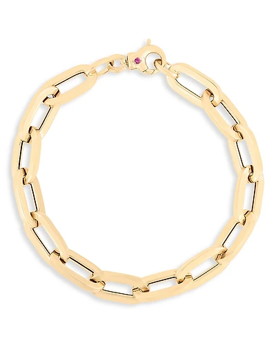 Roberto Coin 18K Yellow Gold Classic Oro Paperclip Link Bracelet