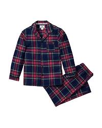 Petite Plume Unisex Windsor Tartan Pajama Set - Baby, Little Kid, Big Kid