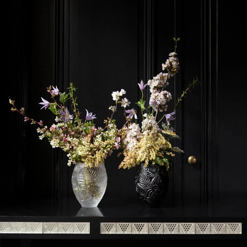 Feuilles Vase, Clear