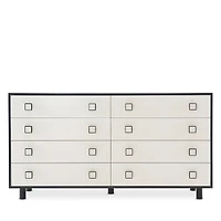 Bernhardt Silhouette 8 Drawer Dresser with Square Hardware