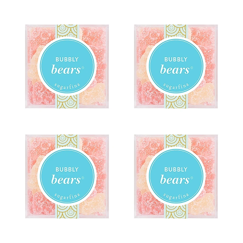 Sugarfina Bubbly Bears Small Cube Kit, 4 Piece