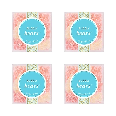 Sugarfina Bubbly Bears Small Cube Kit, 4 Piece