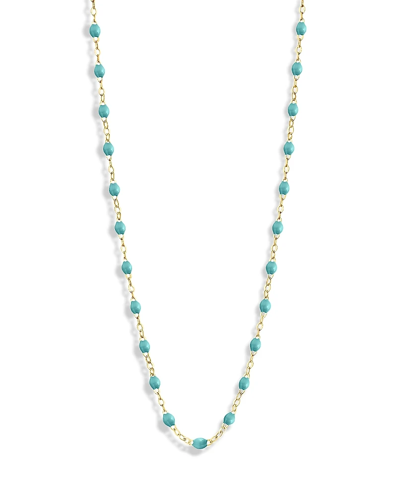 Gigi Clozeau 18K Yellow Gold Classic Gigi Resin Bead Statement Necklace
