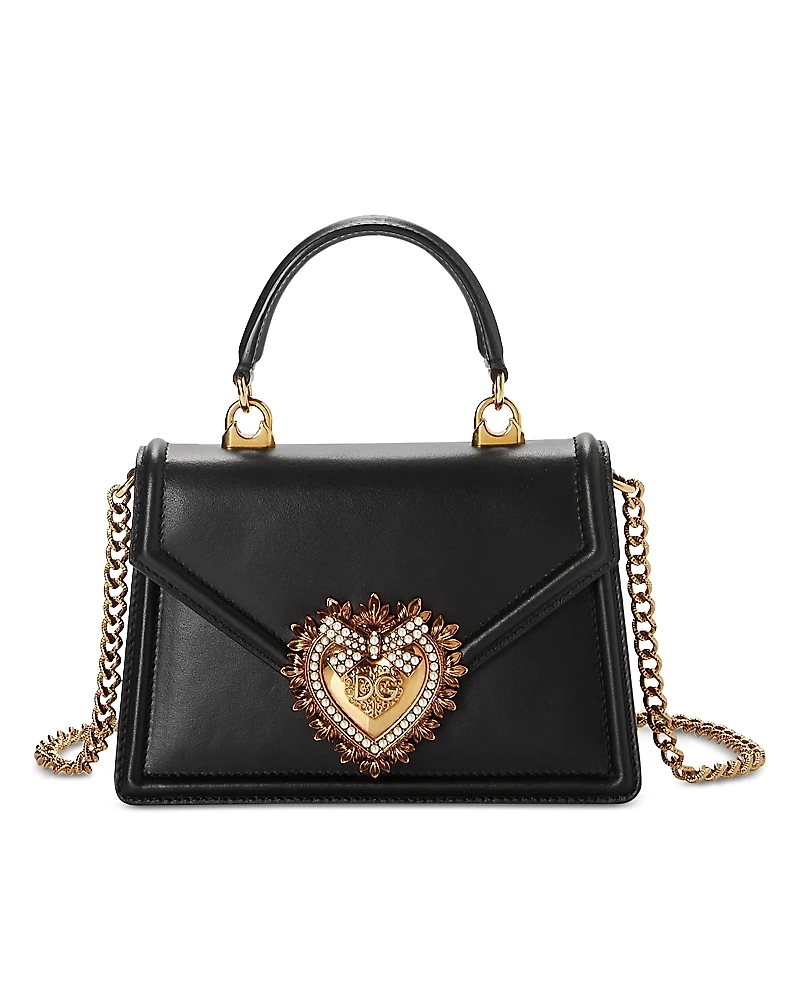 Dolce & Gabbana Small Smooth Calfskin Devotion Bag
