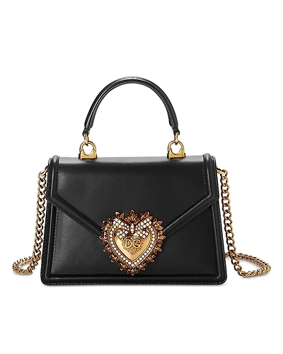 Dolce & Gabbana Small Smooth Calfskin Devotion Bag